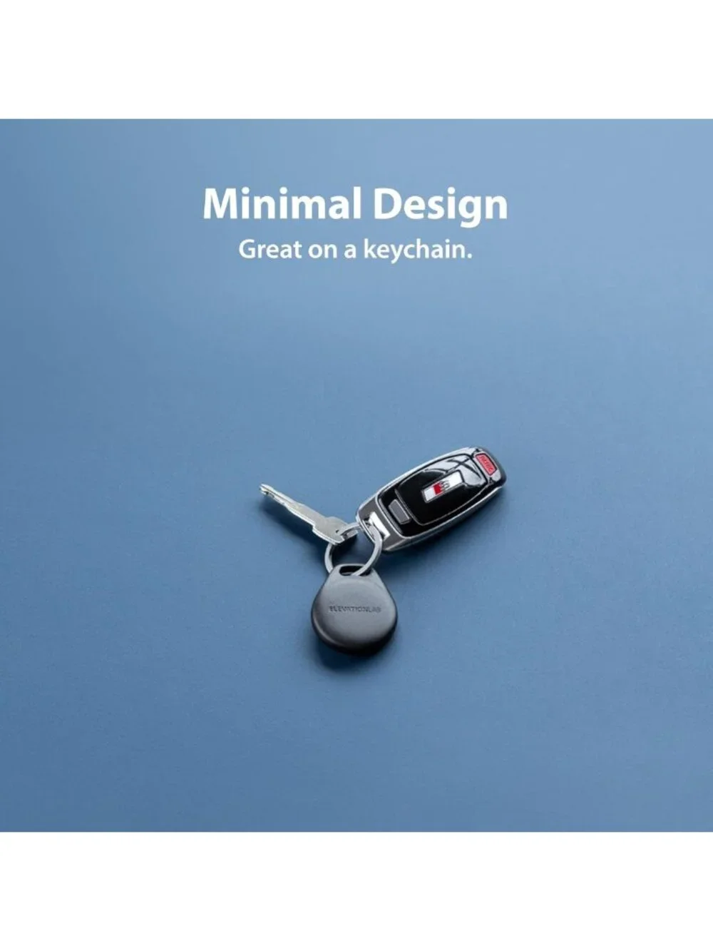 Compact AirTag Keychain Case - 4 Pack, Durable & Stylish Accessory for Keys